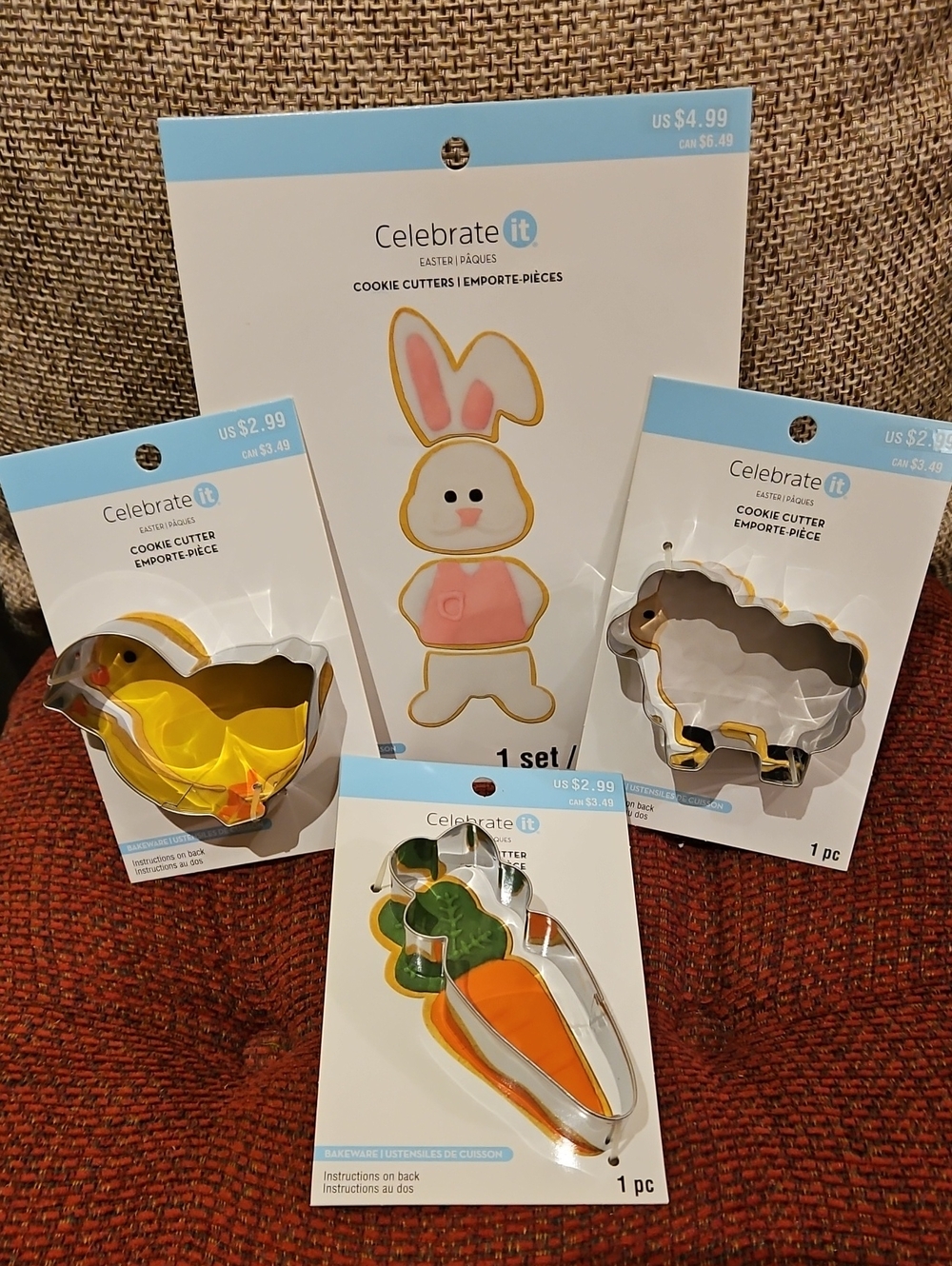Easter Cookie Cutters